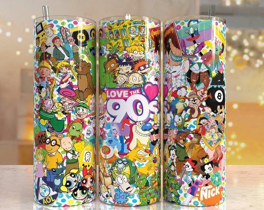 Love the 90s Tumbler