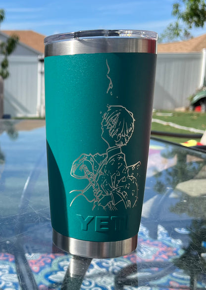 Tanjiro/ Zenitsu DS Yeti Tumbler