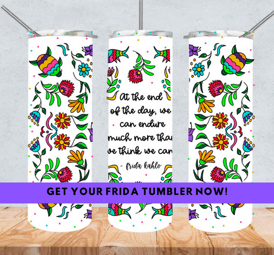 Frida Kahlo Tumbler