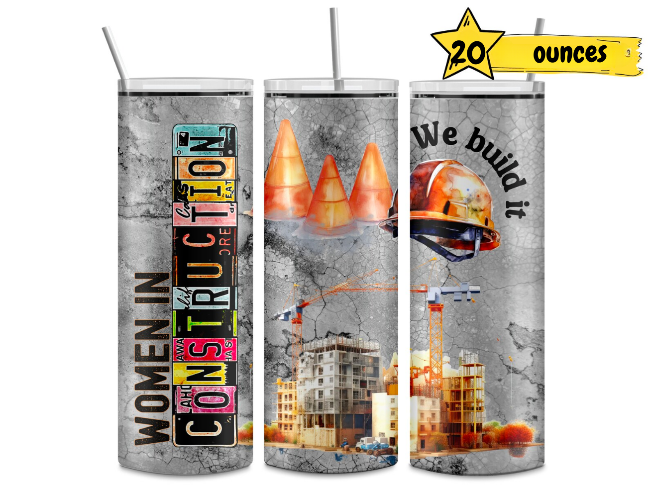 Women in Construction Tumbler